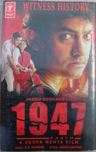 1947 earth - a r rahman ( music cassette) Audio CD Limited Edition