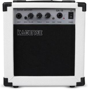 KADENCE GA10WH 10W Portable Electric Amp Overdrive Modes, EQ Controls, and Aux Input Guitar Amplifier