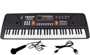 DOMENICO 630 Electronic Digital Piano 61 Keys- with Charging Function for Beginners Digital Digital Piano