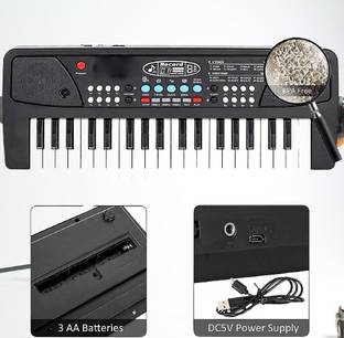 KAVANA PIANO KEYBOARD TOY FOR KIDS RECORDING AND REPLAY MUSIC PIANO KEYBOARD (PACK OF 1) Analog Portable Keyboard