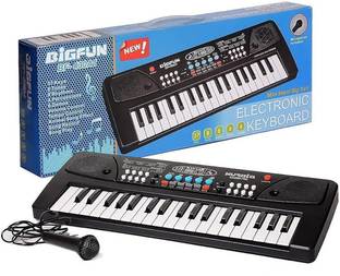 RG TRADERS 37 keys Electronic Piano Keyboard with LED Display & Microphone, KW__37_74 37 keys Electronic Piano Keyboard with LED Display & Microphone, KW__37_74 Analog Portable Keyboard
