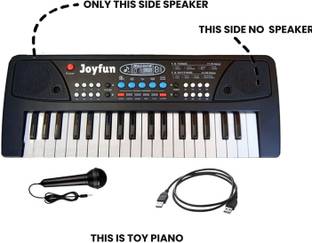 Joyfun 430A2 Piano with Microphone Input, USB Power & Sound Recording Functionality Analog Portable Keyboard