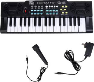 intern Kids Keyboard for Beginners Rechargeable Battery Piano Keyboards with Mic INT-KB Analog Portable Keyboard