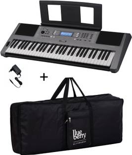 YAMAHA PSR-I300 With Blueberry KB-50 Bag, Digital Portable Keyboard