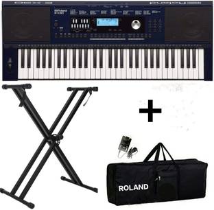 Roland E-X30 KEYBOARD + CARRY CASE + DOUBLE PIPE STAND + 5 LED LIGHTS E - X30 Analog Arranger Keyboard