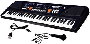 STAR VENTURE 37 Keys Digital Electronic Educational Musical Instrument Piano Learning Toy Piano Learning Toy with Microphone and DC Power Option for 3-10 Year Old Analog Portable Keyboard