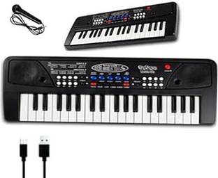 STAR VENTURE Microphone Portable Electronic Keyboards for Beginners 37 Keys Microphone Portable Electronic Keyboards for Beginners 37 Keys Analog Portable Keyboard