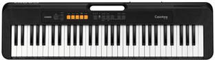 Casio CT-S100 Casiotone 61-Key Portable Keyboard with Piano tones, Black