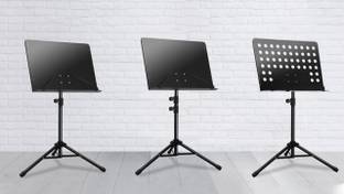 KADENCE Music Stand, Height & Angle Adjustable Orchestral Stand Conductor and Notation Sheet Music Stand