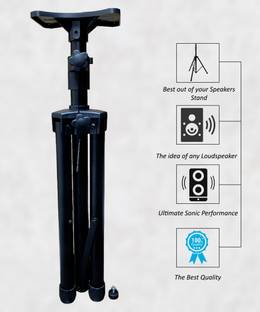 KH DJ PA Speaker Stands Adjustable Height Speaker Stands Professional Tripod Folding Stand