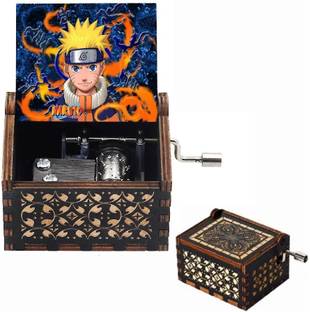 Augen Wooden Music Box Vintage Music Boxes Birthday Gift Naruto (Mini 4)
