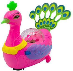 KTRS Electric Peacock Light And Music Toy For Kids