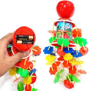 PRV TOYS Electric Musical Merry Go Round Cradle Toy (Jhoomer) with Soothing Sound for Kid