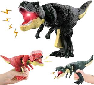 Toybot Dinosaur Toy with Biting Function Roaring Sound Effect Will Shake Head and Tail