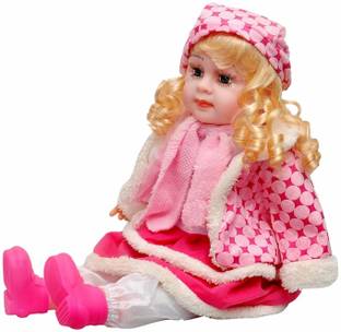 Anushka Toys Soft Baby Girl Poem Doll /Cute Looking and Beautiful for kids