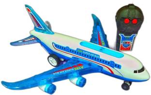 MY BABY LOVE A PERFECT CARE Musical-RC Air Bus Toy with Lights & Sound