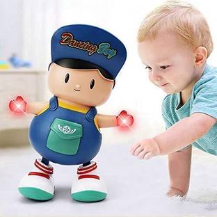 shinetoy Bump and Go Electric Dancing Boy Cute Music Light Dancing Toy