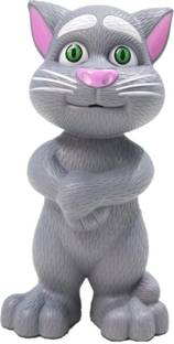 Parth Toys Hub Touching Talking Tom Cat with Wonderful Voice Recording, Musical Toys, Talk Back First hot Toy for Kids