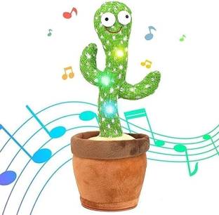 SHRIBALAJITOYS Dancing Cactus Repeat, Repeat+Recording+Dance+Sing