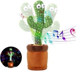 BULLSTORM Best Buy Dancing Cactus Toy Talking Cactus Toy Singing + Recording + Dance +