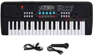BANTAS 37 Key Piano Keyboard Toy with DC Power Option, Recording and Mic