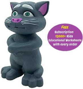 Kidsaholic Talking Tom Cat, Speaking Robot Cat Toy for Kids