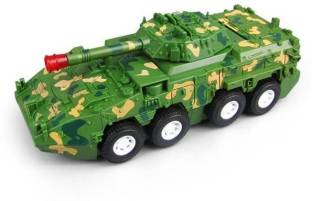 Dherik Tradworld Armored Army Battle War Tank Car Vehicle Toy for Kids