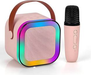 Toyoro kids Mini Bluetooth Speaker with Mic & Amazing Dynamic LED Light