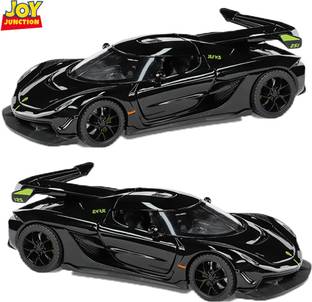 Joy Junction KOENIGSEG Model Car 1:32 Metal Pull Back Die-cast Car (Black)