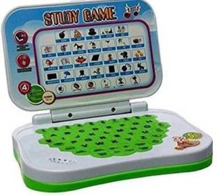 mayank & company Mini Study Laptop for Kids - Educational Learning Alphabet and Numbers