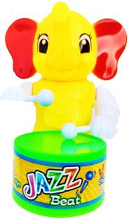 PRIMEFAIR Key-Operated Cute Drummer Toy with Dancing Action for Toddler Kids. Birthday Gift, Birthday Return Gift Pack of 1