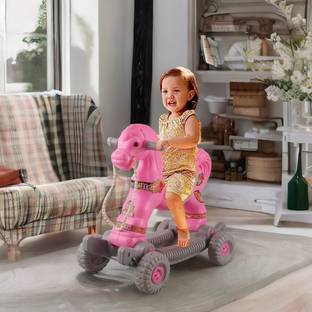 TOYPROFESSOR Kids Horse Rider Rocker Toys 1-3yrs birthday gift toy