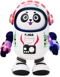 mega star Dancing Space Panda Toy with Vibrant Light Effect & Musial Sound