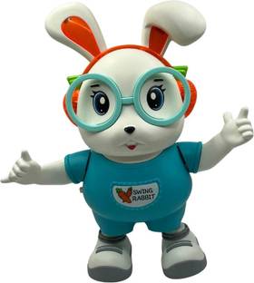 Electroplay Funny Bunny Dancing Toy | Fun Toy For Kids With Light And Music