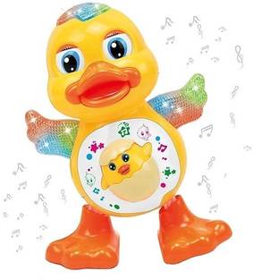 Mogli Dancing duck Toy for Kids,Battery Operated Baby Dancing Toys with Light Flashing
