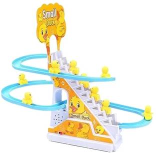 Sawkirp darshraj Funny duck Climbing Track toy Electric