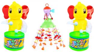 RS Toys Dora Duck Merry go Round for Infants no.7, Attachable to Cradle 00or Window