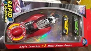 MY BABY LOVE A PERFECT CARE Rapid Car Launcher Game for Kids Toy