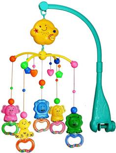 Toys R Us Bruin Rotating Zoo Musical & Light Rattle for Kids | Jhoomer for Kids Bed
