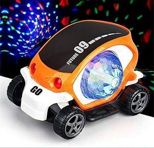 Decon 360Degree Rotation Future car for Kids Rotating Stunt car FC7