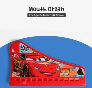 zokato Disney Pixar Cars Mouth Organ Big- Orange