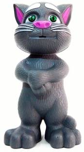 unique star Plastic Musical Talking Tom Cat (grey)