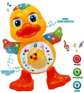 Just97 Dancing Duck with Music Flashing Lights and Real Dancing Action_268