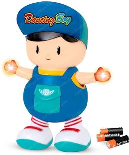 mega shine Dancing Robot Boy with Music,3D Flashing Lights, Dancing Toy