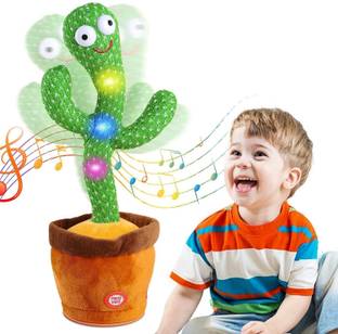 Sonpal Dancing Cactus Talking Plush Toy, Wriggle