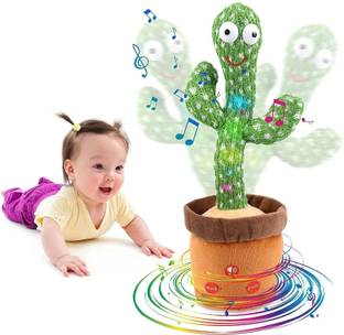 Sonpal USB Charging Dancing Talking Cactus Toy Wiggle & Singing Recording Repeat