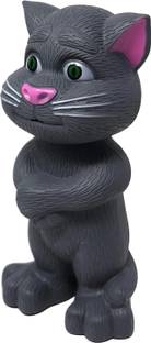 DIVI DIVINE Intelligent Talking Tom Cat, Speaking Robot Cat Repeats What You Say, Touch Recording Rhymes and Songs, Musical Cat Toy for Kids.