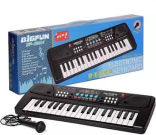 Tenmar Electronic Piano Keyboard with 61 Keys with LED Display & Microphone
