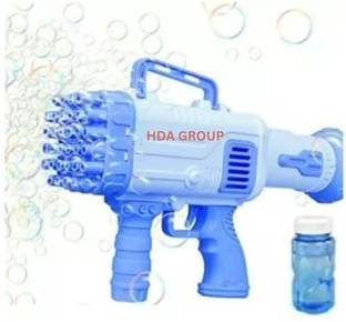 Tinywonders 32 Holes Bubble Maker Machine Bubble Gun for Above 3Years Kids Guns