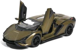 Joy Junction Sports Model Car 1:32 Metal Pull Back Die-cast Car